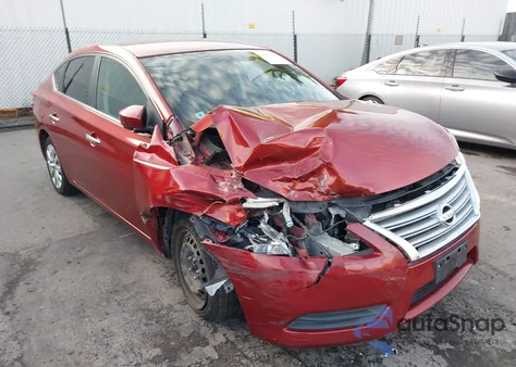 2015 Nissan Sentra Sv из США, поврежденный, VIN 3N1AB7AP7FY249481